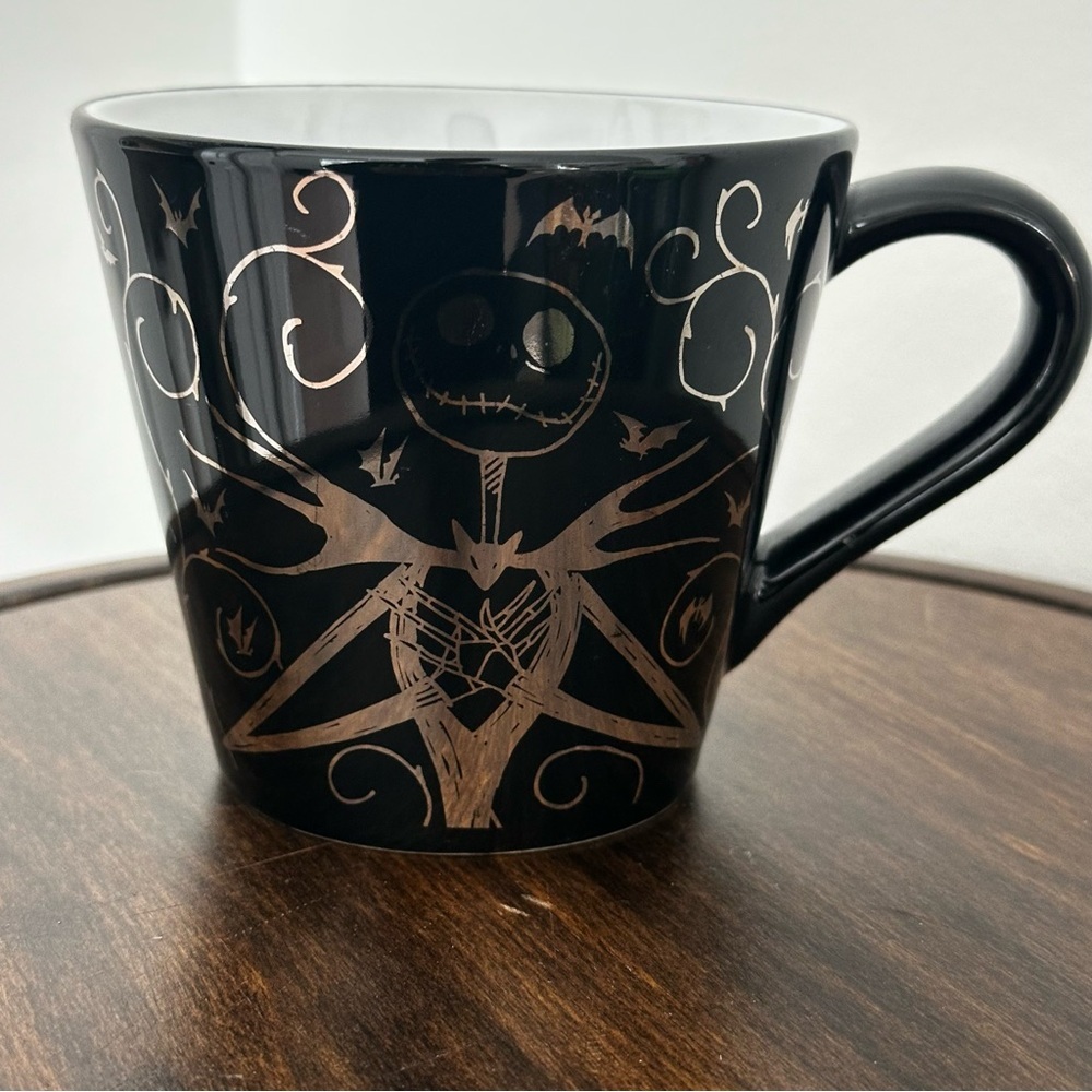 Disney Store Exclusive Jack Skellington Nightmare Before Christmas Mug Metallic - Picture 3 of 6